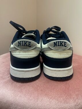 NIKE DUNK LOW - SUMMIT WHITE MIDNIGHT NAVY